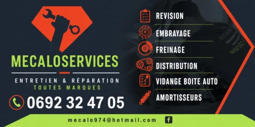 MECALOSERVICES VOUS ENVOIE LES VIDEOS DES TRAVAUX EFFECTUES SUR VOTRE VEHICULE !, Saint-Pierre, MECALOSERVICES